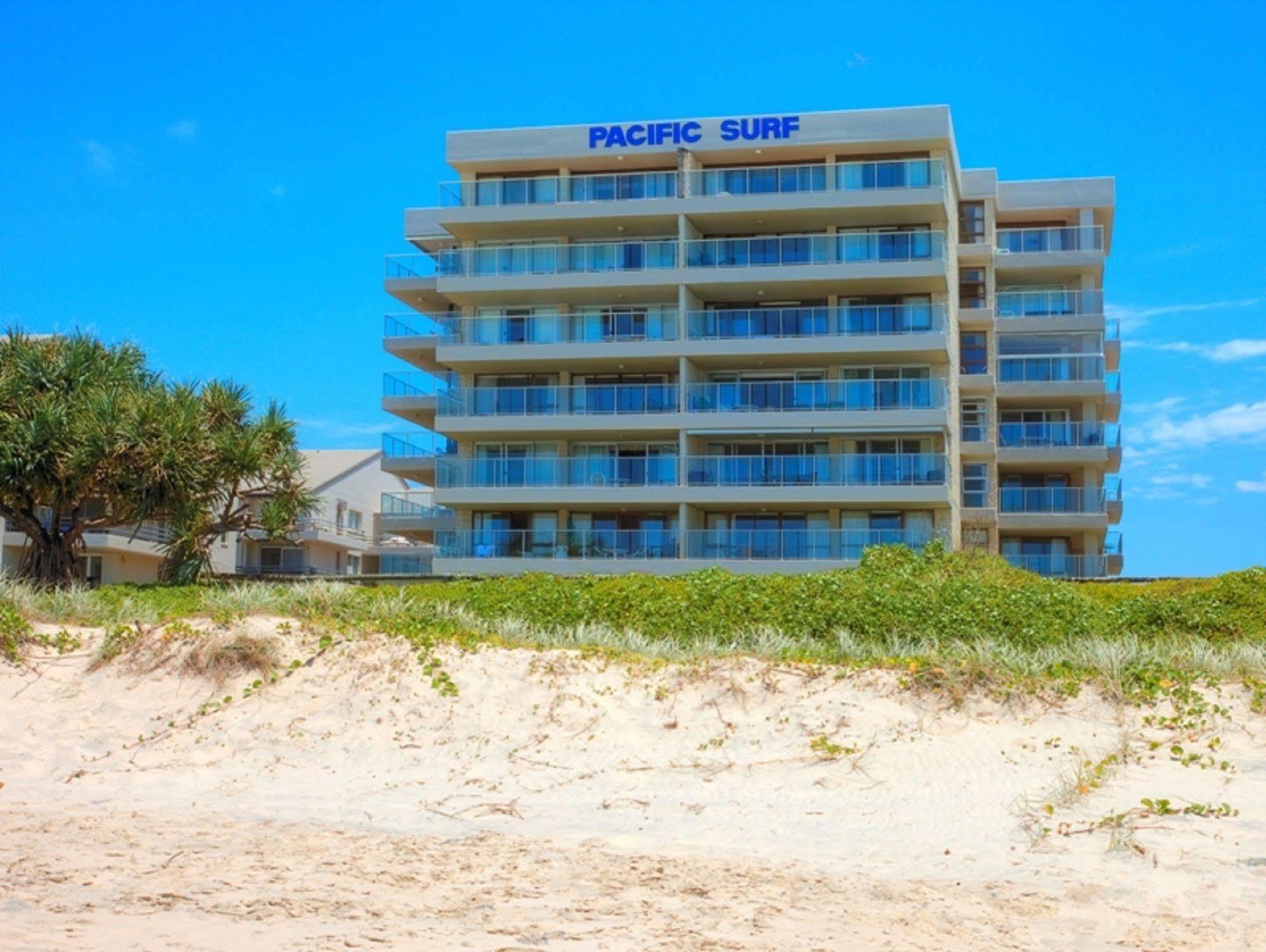Pacific Surf Absolute Beachfront Apartments Guldkusten Exteriör bild